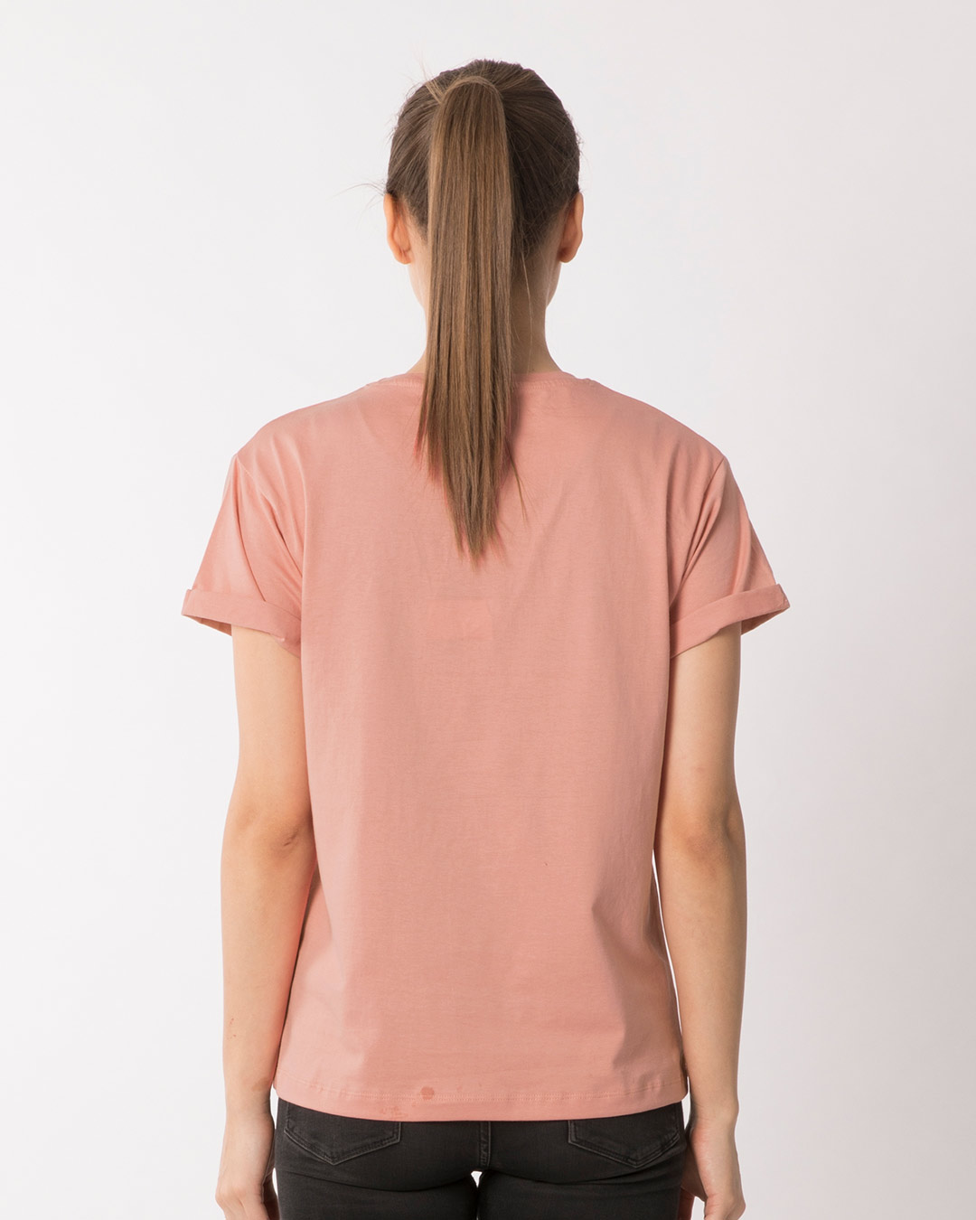 Shop Serial Chiller Girl Boyfriend T-Shirt-Back