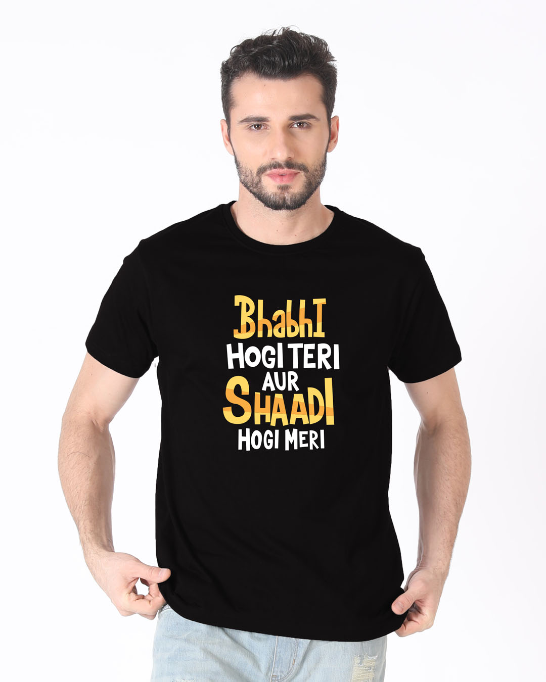 Shop Shadi Hogi Meri Half Sleeve T-Shirt-Back
