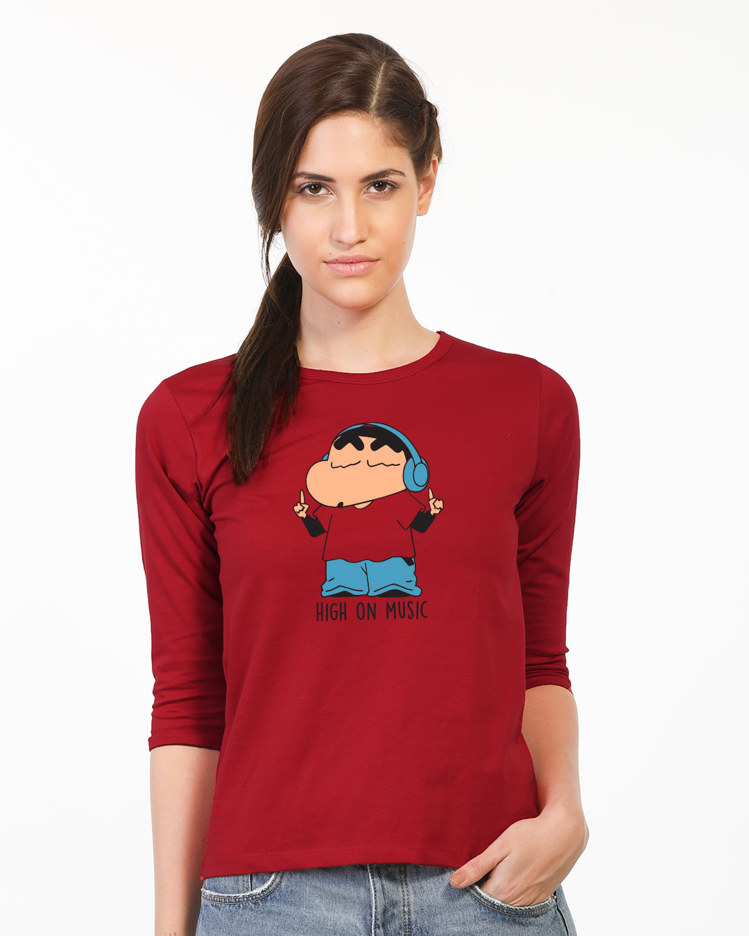 shinchan t shirt bewakoof