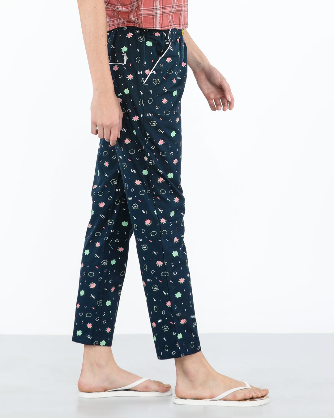 Shop Shout Out All Over Printed Pyjamas-Back