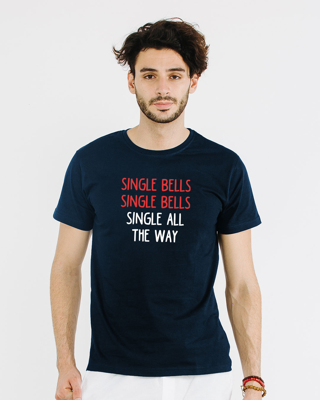 Shop Single All The Way Half Sleeve T-Shirt-Back