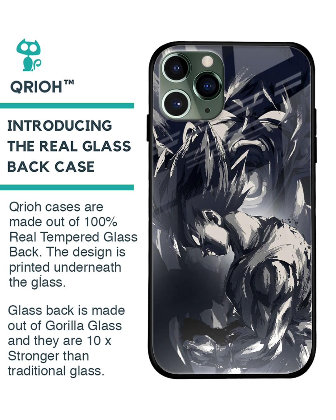 Shop Sketch Art DB  Premium Glass Case for iPhone 11 Pro Max (Shock Proof, Scratch Resistant)-Back