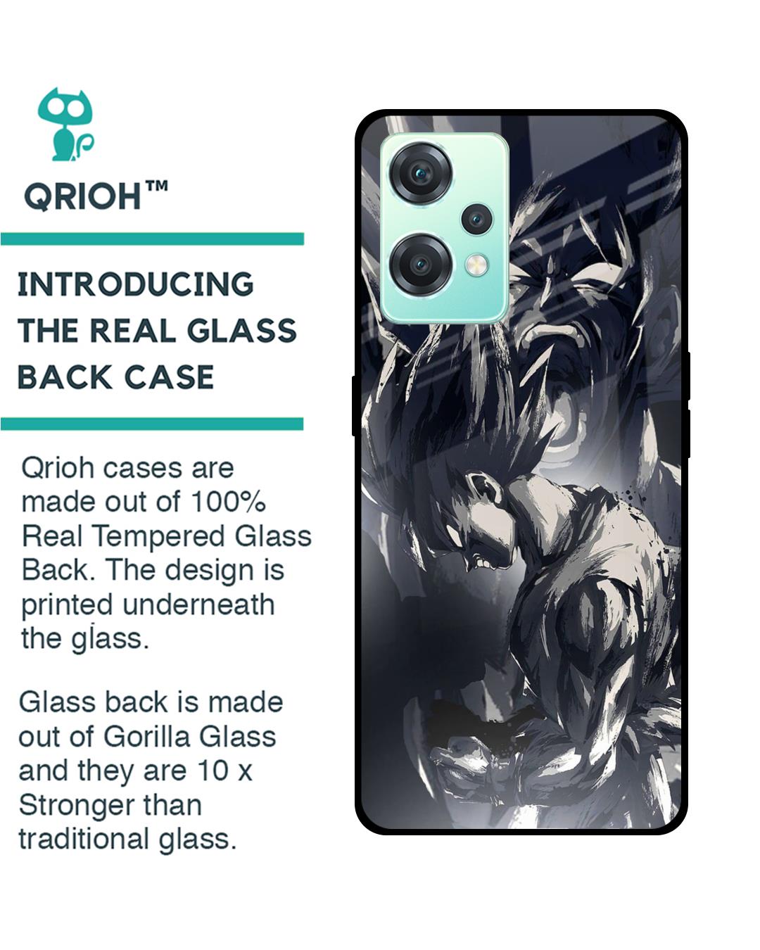 Shop Sketch Art DB Premium Glass Case for OnePlus Nord CE 2 Lite 5G (Shock Proof,Scratch Resistant)-Back