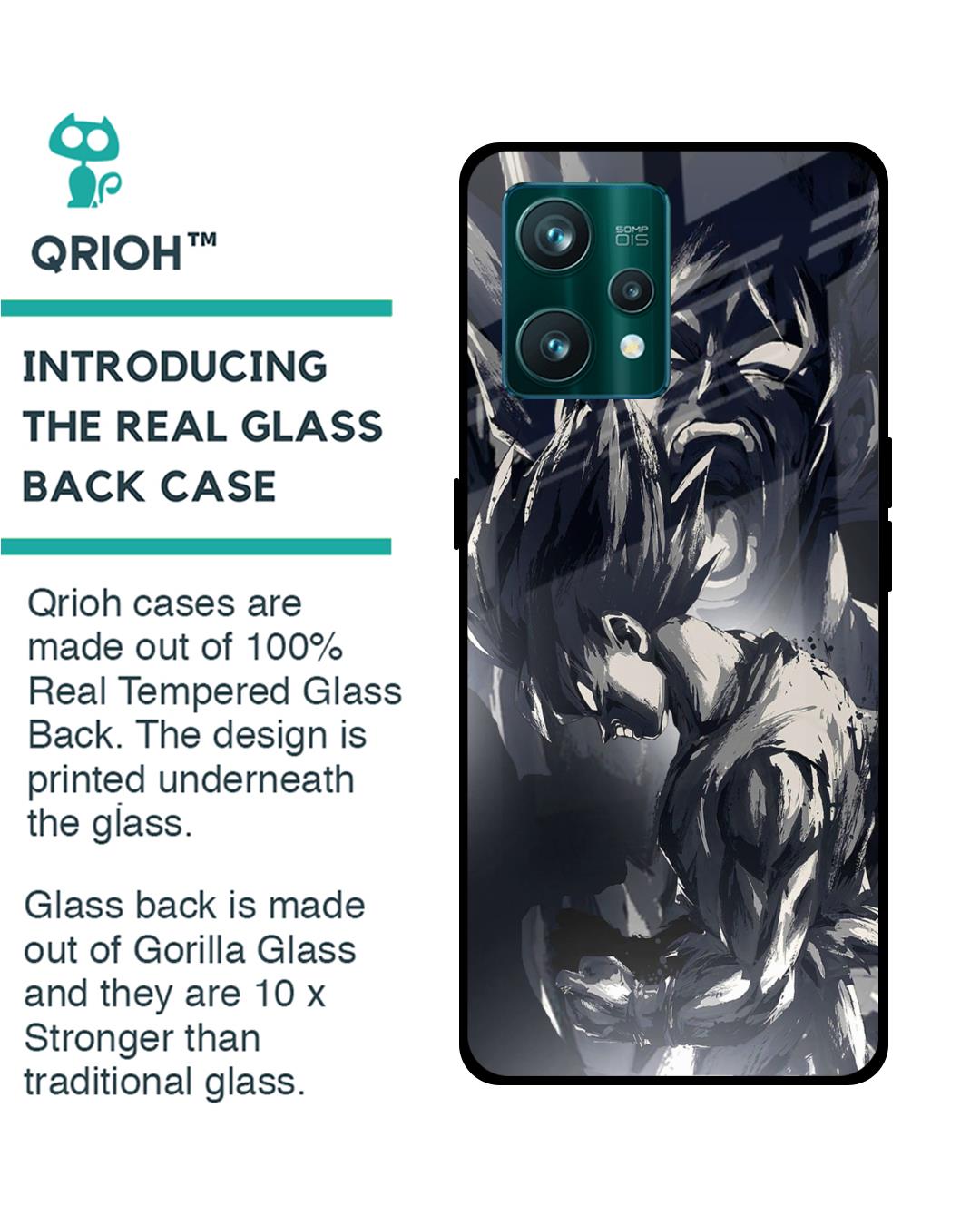 Shop Sketch Art DB Premium Glass Case for Realme 9 Pro 5G (Shock Proof,Scratch Resistant)-Back
