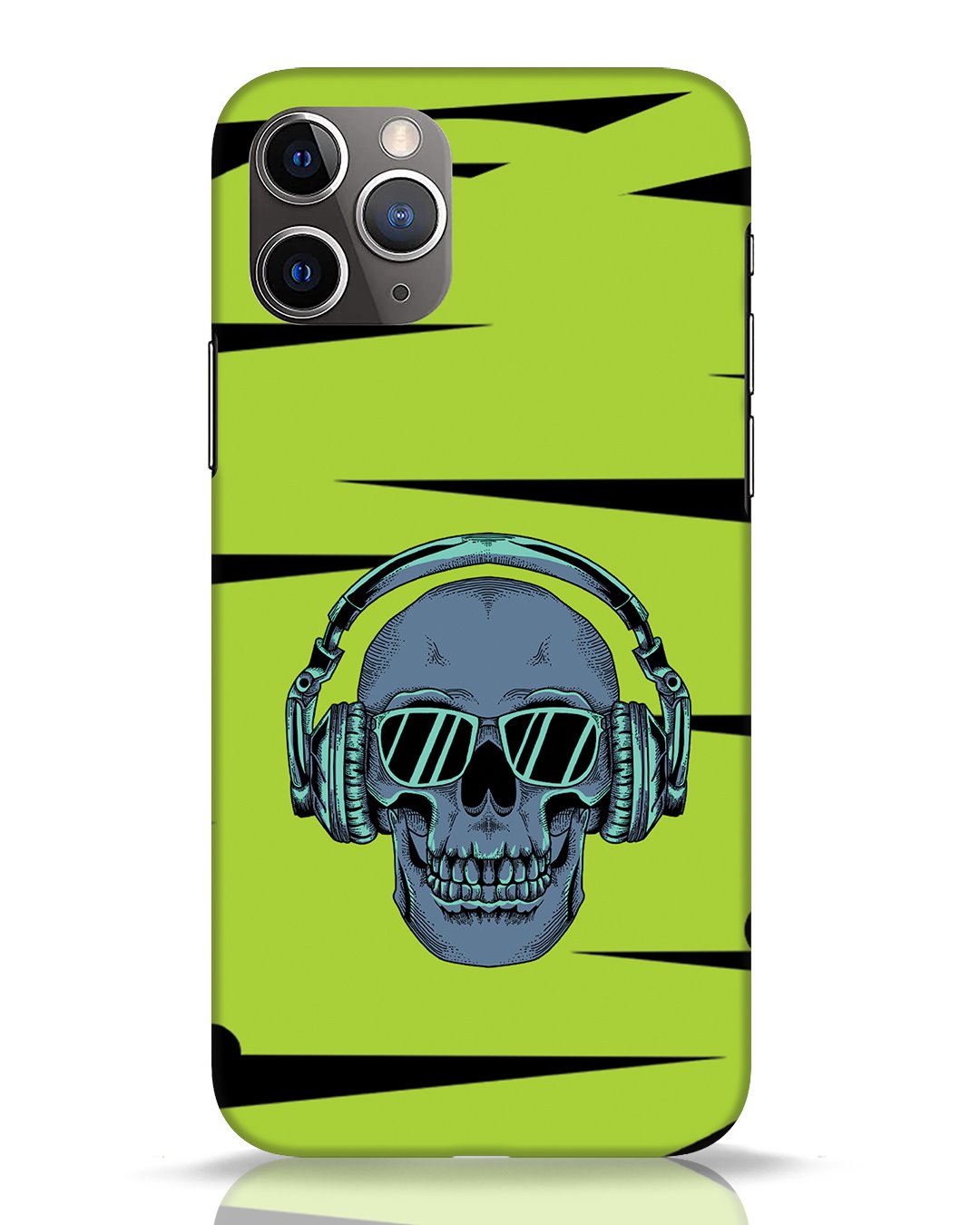 Buy Skull Headphone Neon iPhone 11 Pro Mobile Cover Online in India at