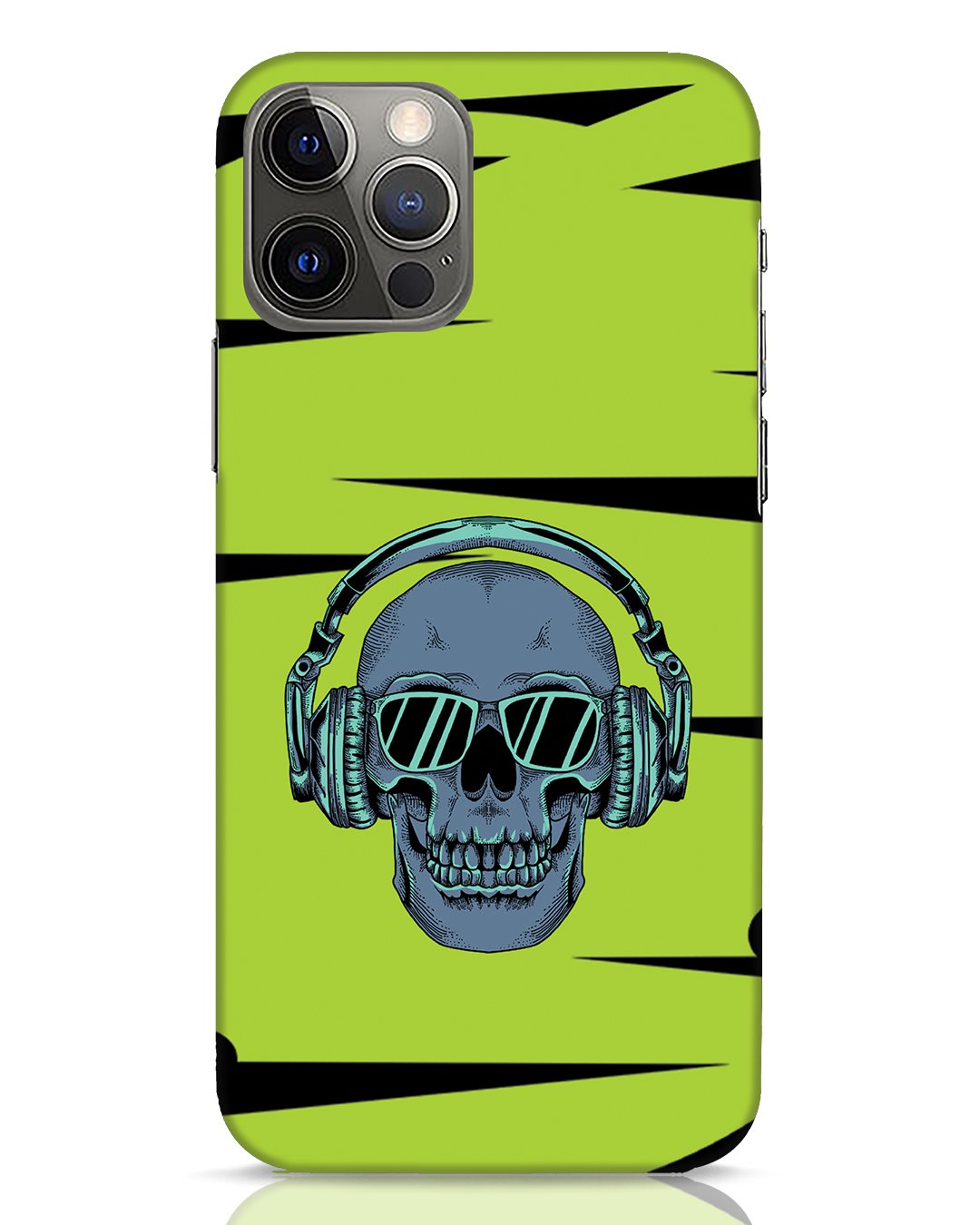 Buy Skull Headphone Neon iPhone 12 Pro Max Mobile Cover Online in India