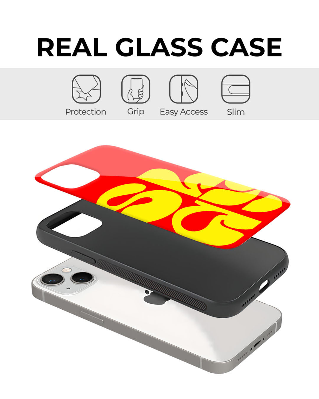 Shop Slay Premium Glass Cover for Apple iPhone 11-Back