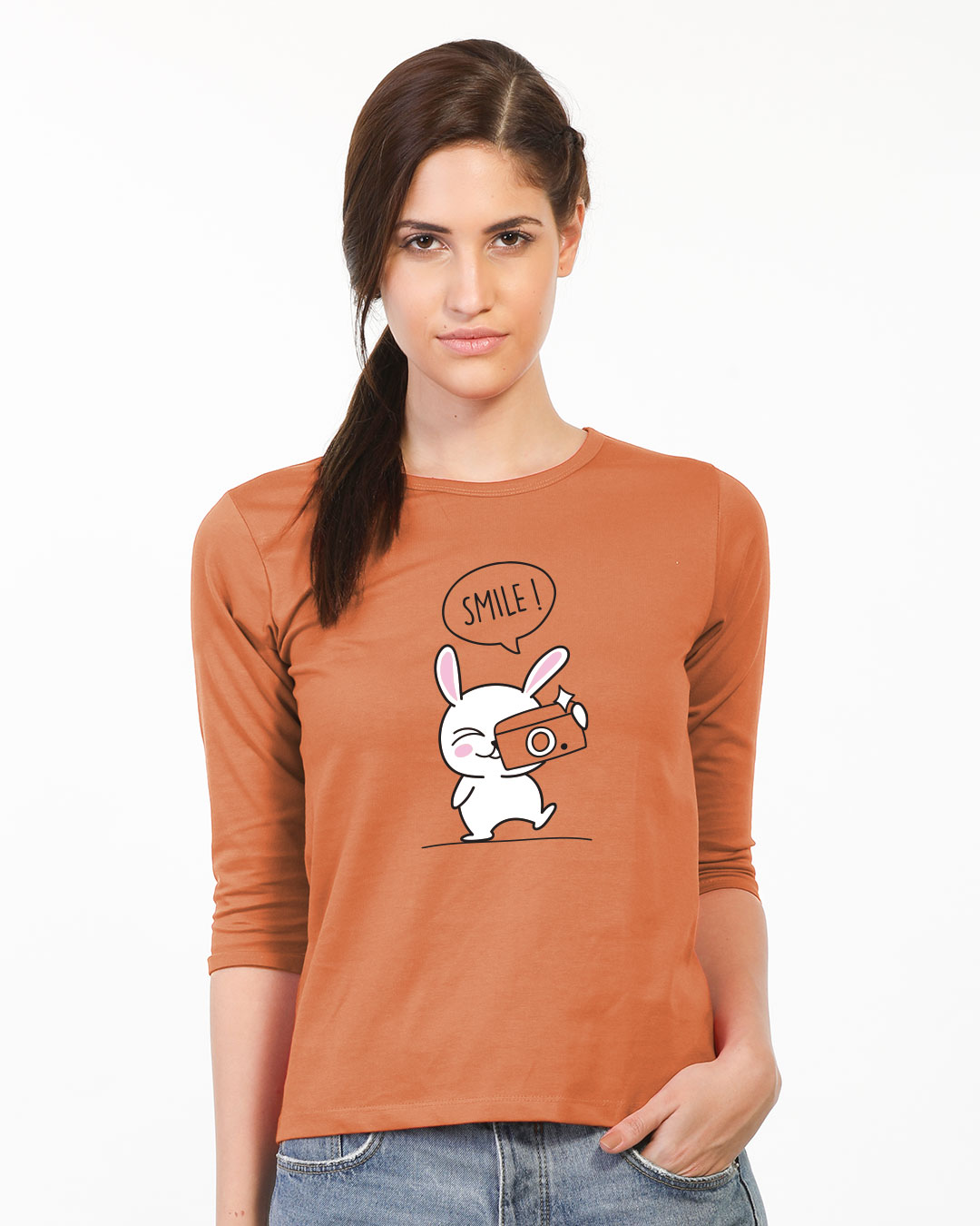 smile please t shirt