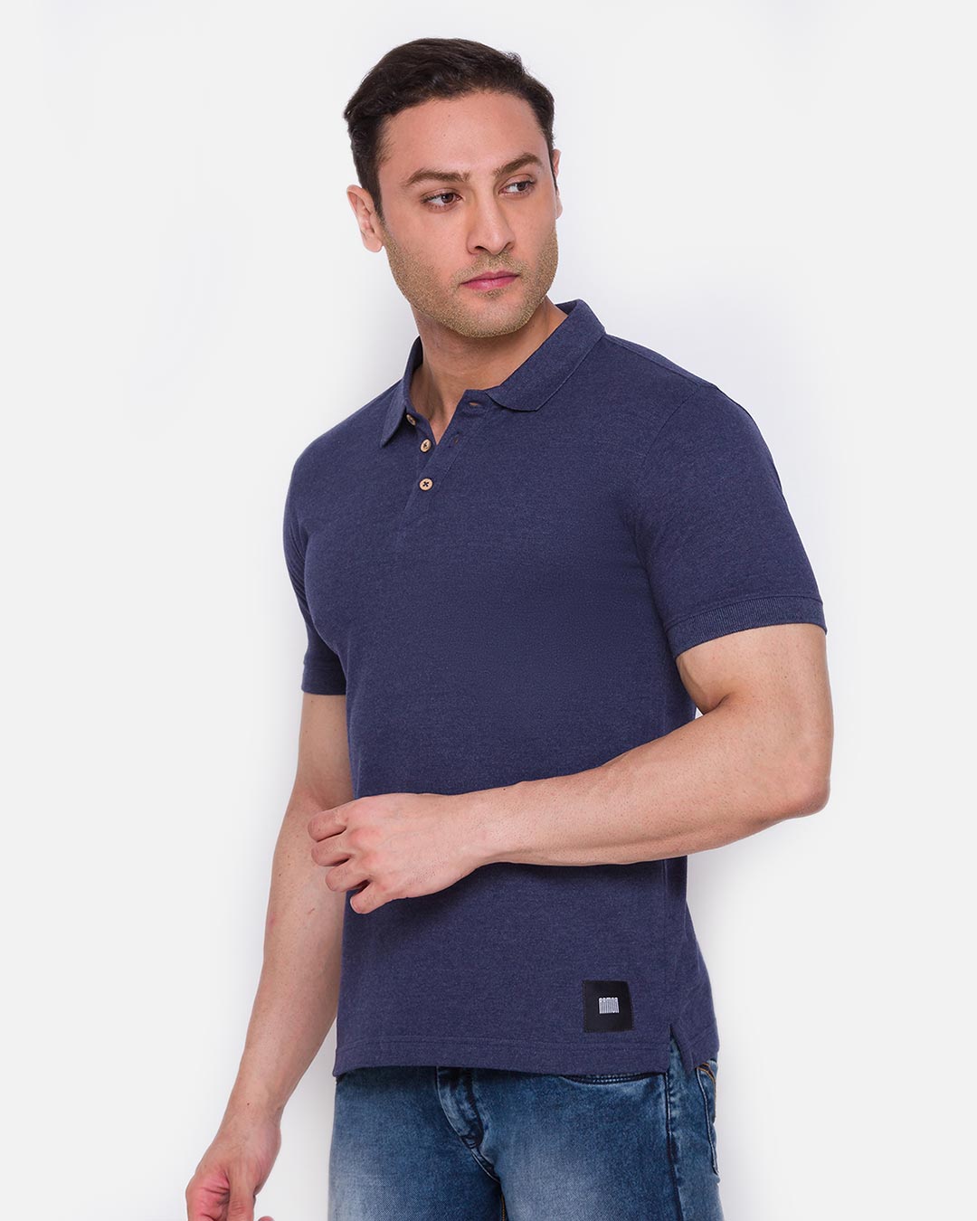 Shop Inc. Men's Armor Polo T-Shirt Navy-Back