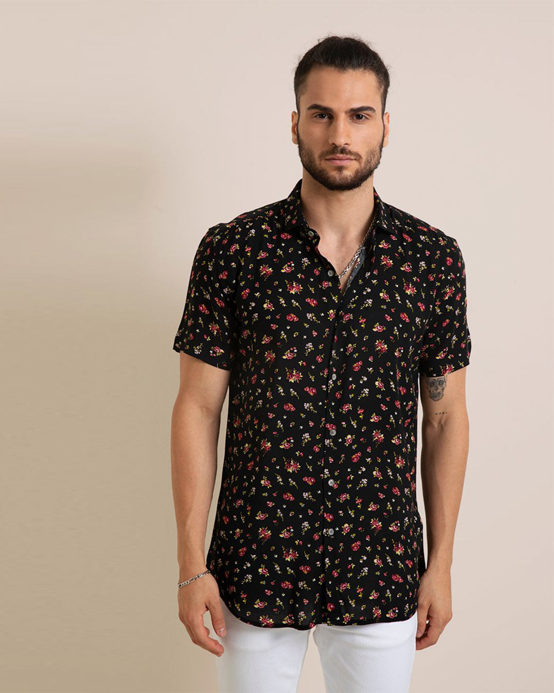 Buy Snitch Crimson Black Shirt for Men Black Online at Bewakoof