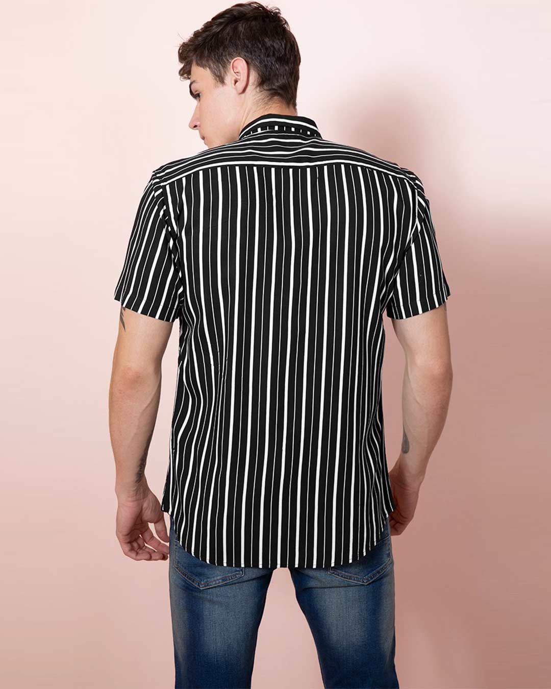 Shop Funzo Black Shirt-Back