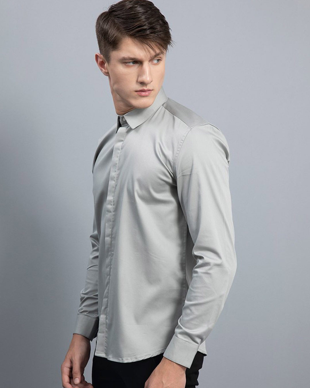 Shop Gallant Grey Shirt-Back