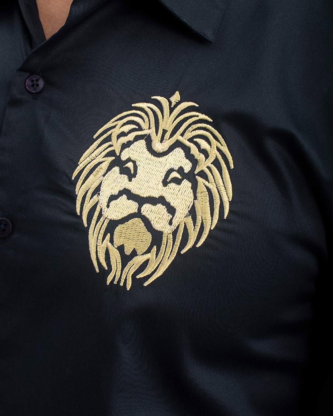 masai lion navy shirt