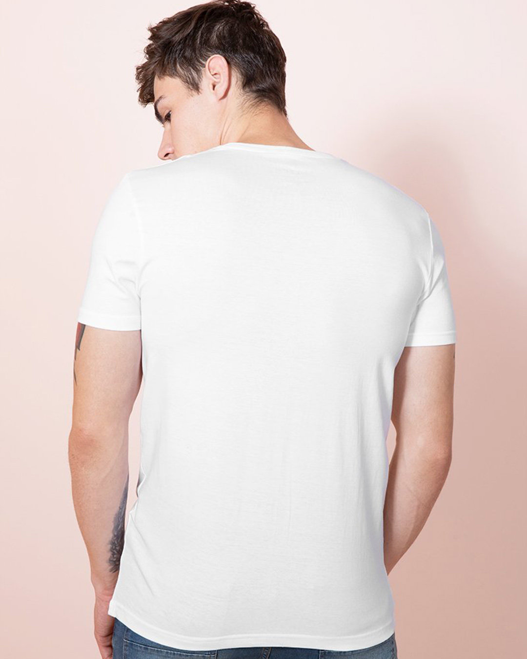 Shop Next Mood White T Shirt-Back