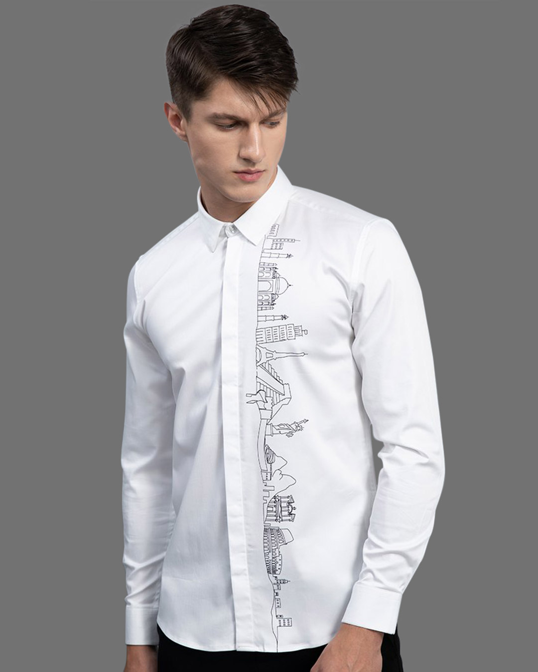 Buy Snitch Relic White Shirt for Men Online at Bewakoof