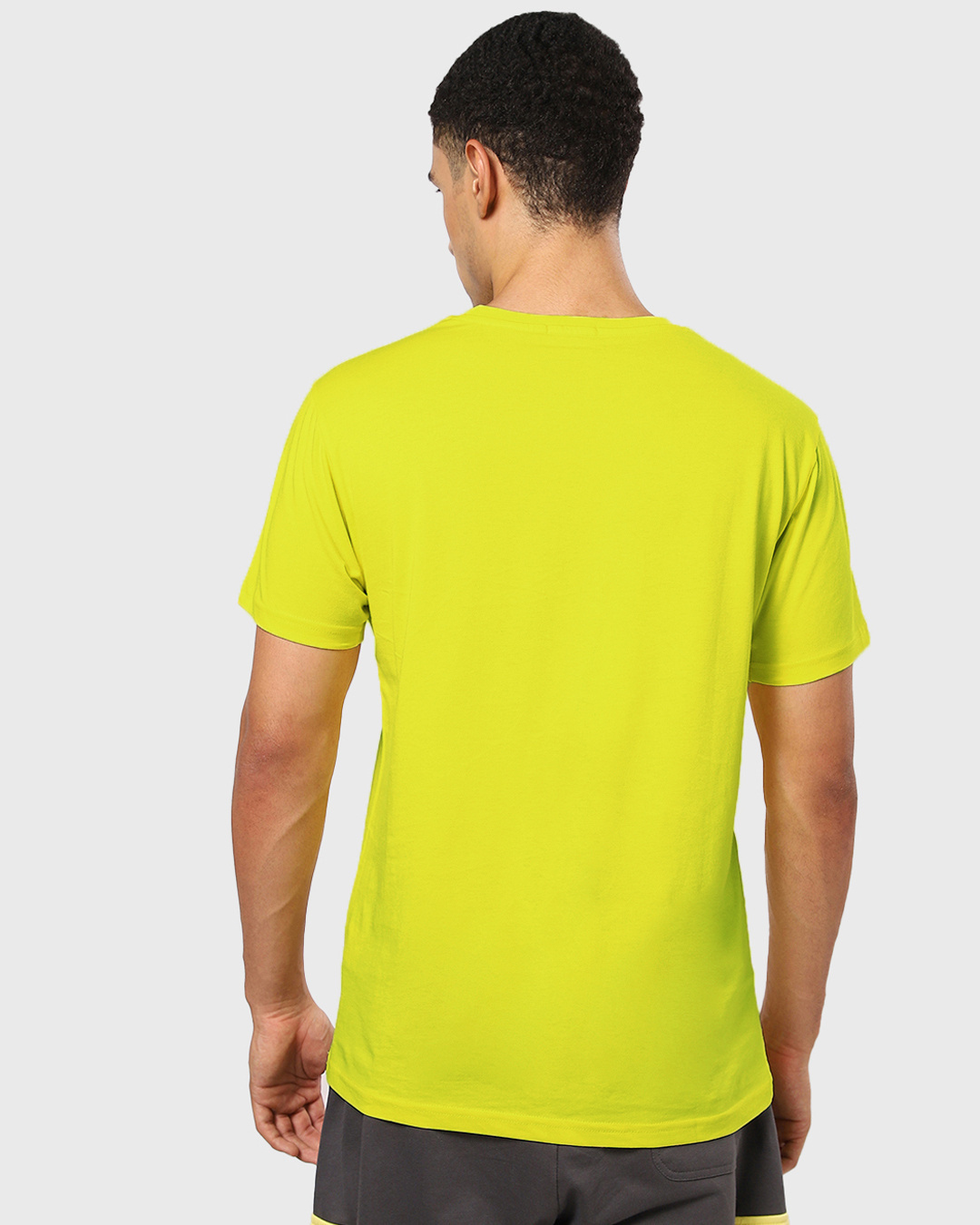 Shop Men's Green Snoop Mood Graphic Printed T-shirt-Back