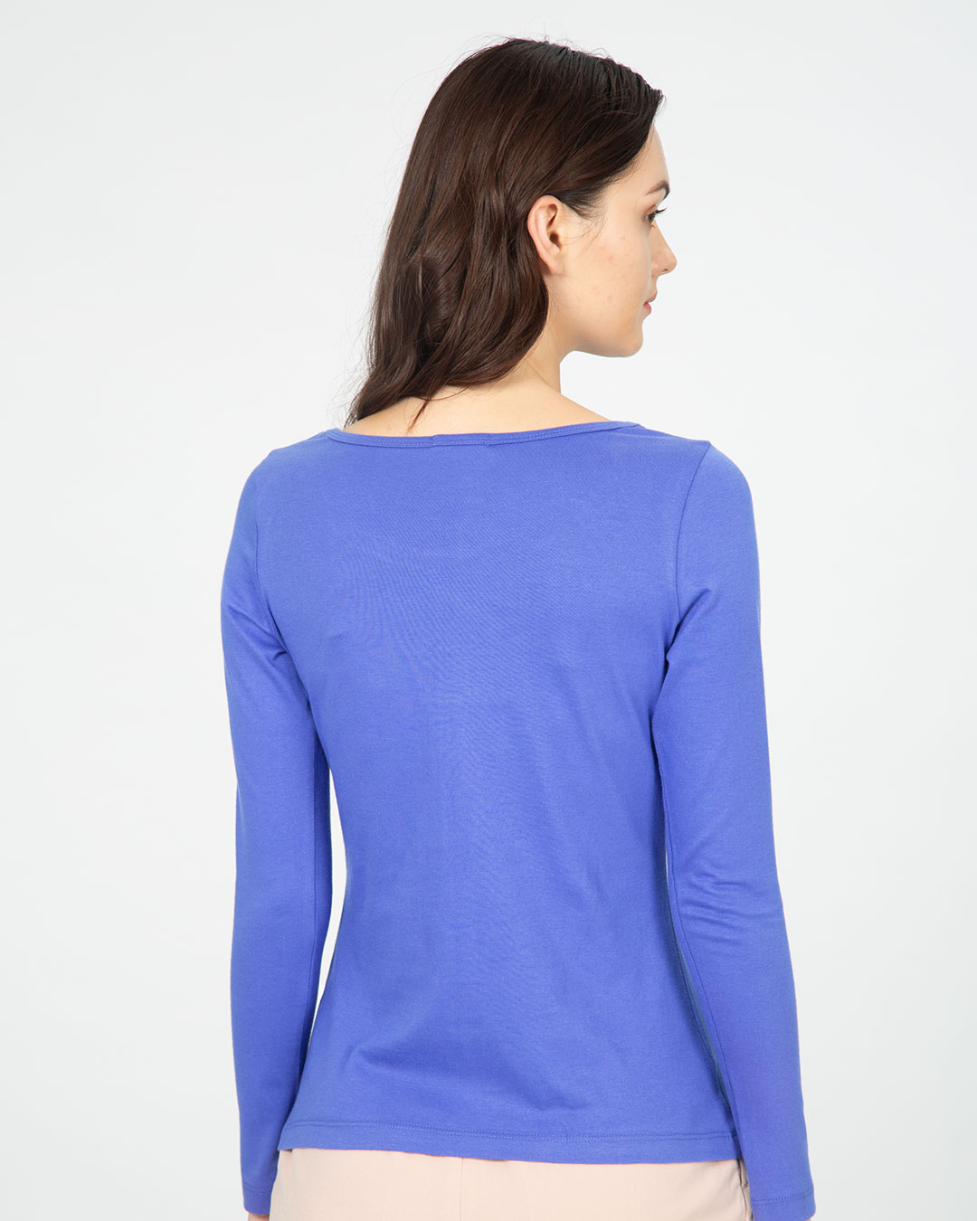 Shop So Much Time Scoop Neck Full Sleeve T-Shirt-Back