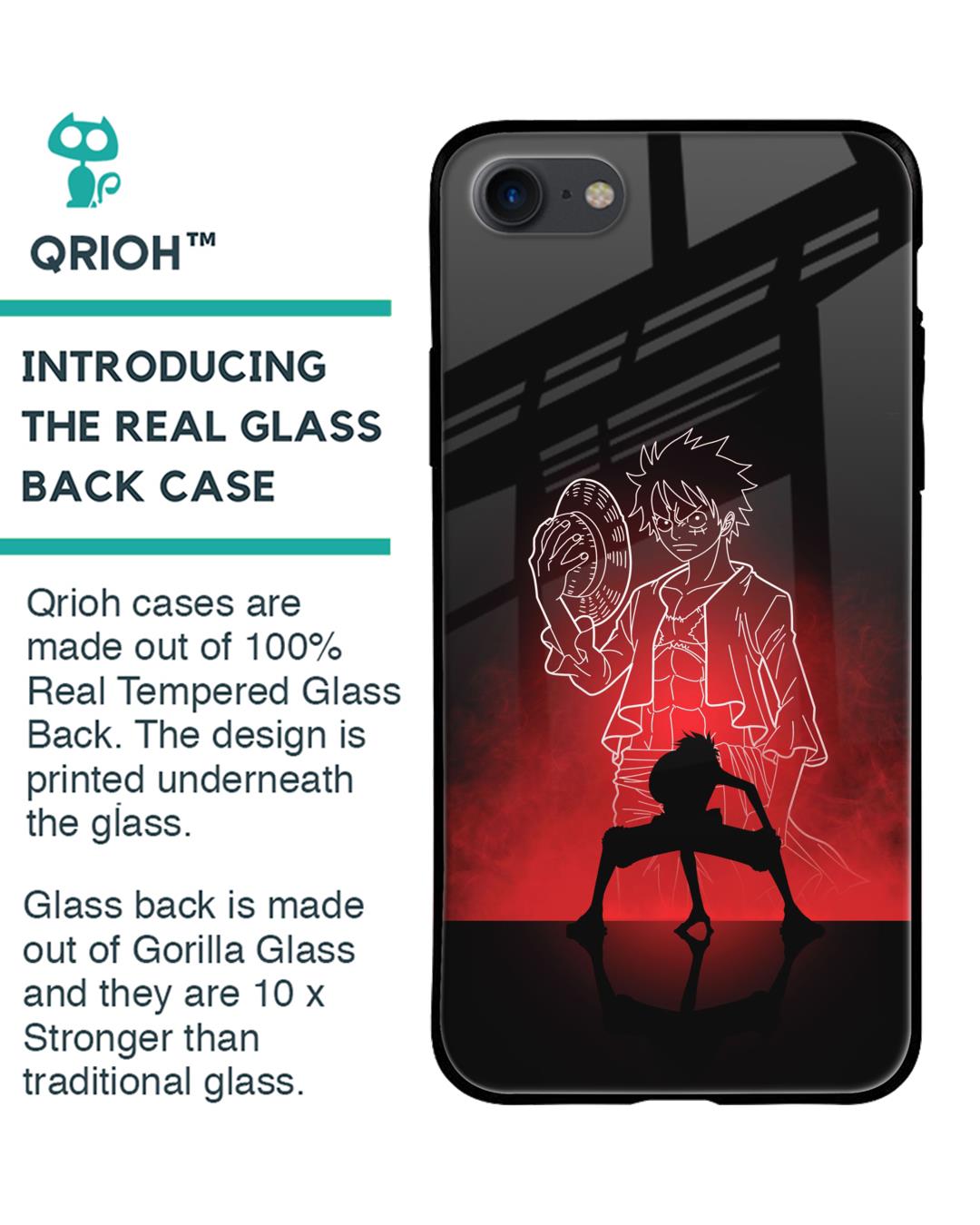 Shop Soul Of Anime Premium Glass Case for Apple iPhone 7 (Shock Proof,Scratch Resistant)-Back