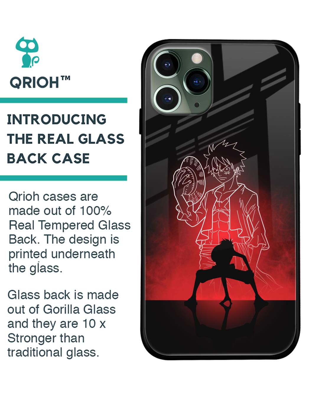 Shop Soul Of Anime  Premium Glass Case for iPhone 11 Pro Max (Shock Proof, Scratch Resistant)-Back