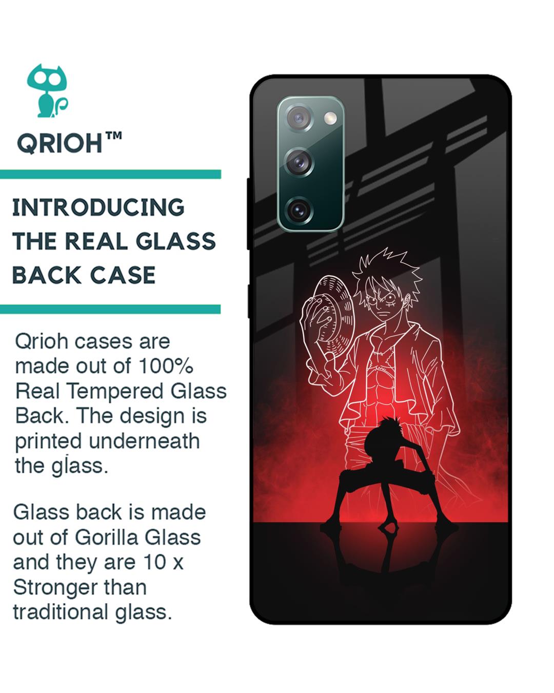 Shop Soul Of Anime Premium Glass Case for Samsung Galaxy S20 FE (Shock Proof,Scratch Resistant)-Back