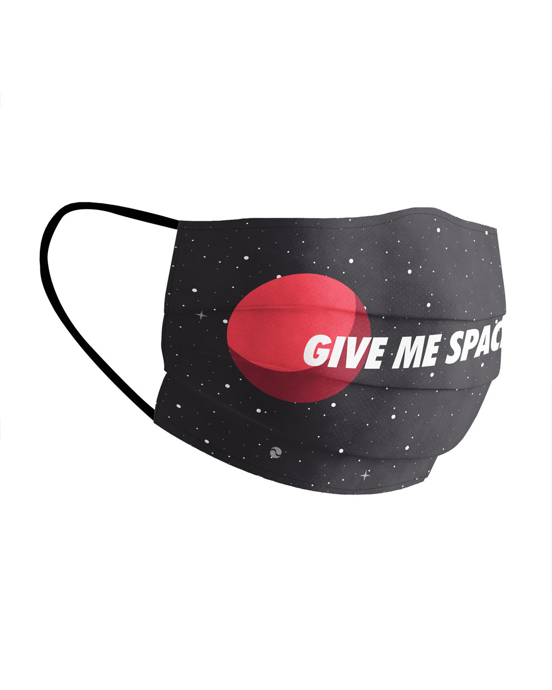 Shop Give Me Space Cotton Face Mask-Back
