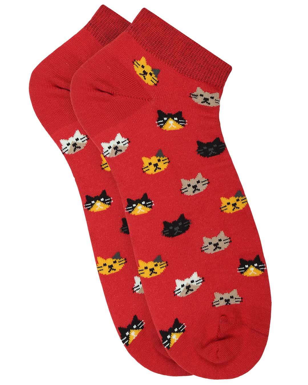 Shop Soxytoes Purrfect Kitten Low Cut Socks-Back