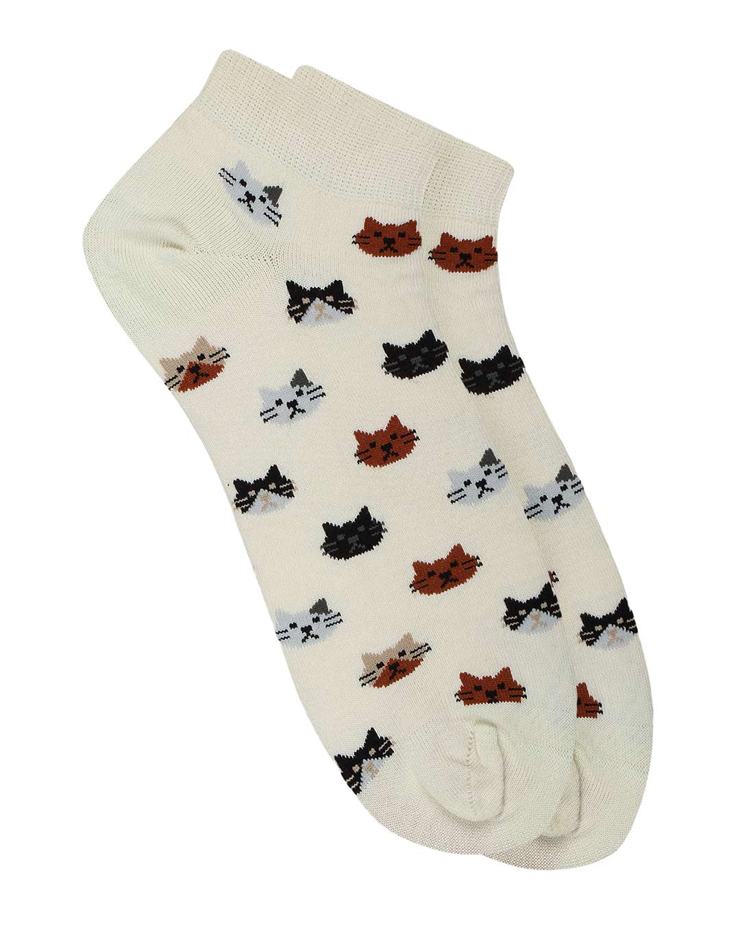 Shop Soxytoes Purrfect Kitten Low Cut Socks-Back