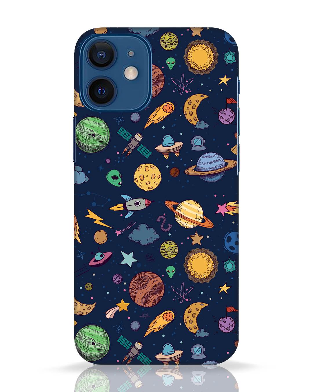 Buy Space Traveler iPhone 12 Mini Mobile Cover Online in India at Bewakoof
