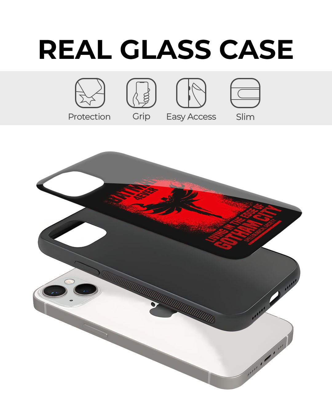 Shop Speleological Society Premium Glass Cover for OnePlus 8-Back