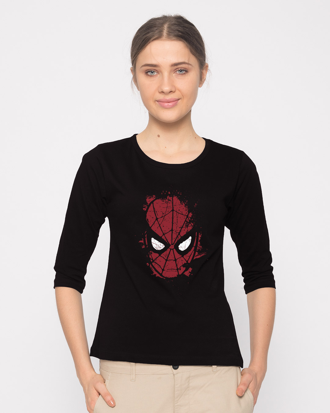 spiderman long sleeve shirt womens