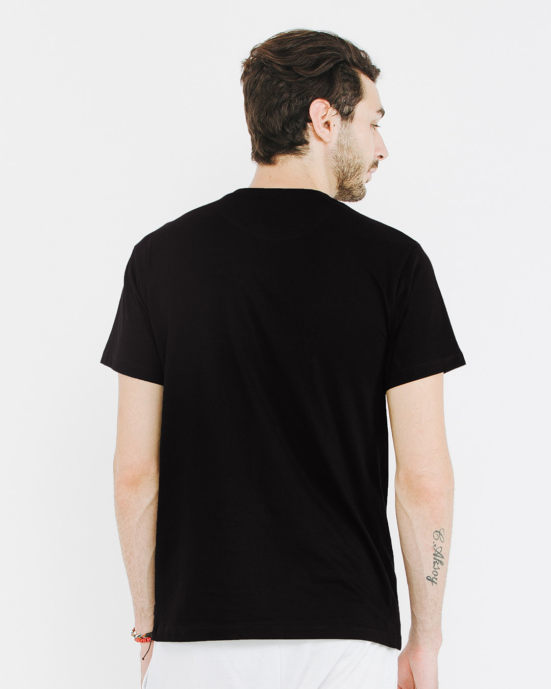 Shop Spidey Logo Glow In Dark Half Sleeve T-Shirt (FFHL) ( GID )-Back