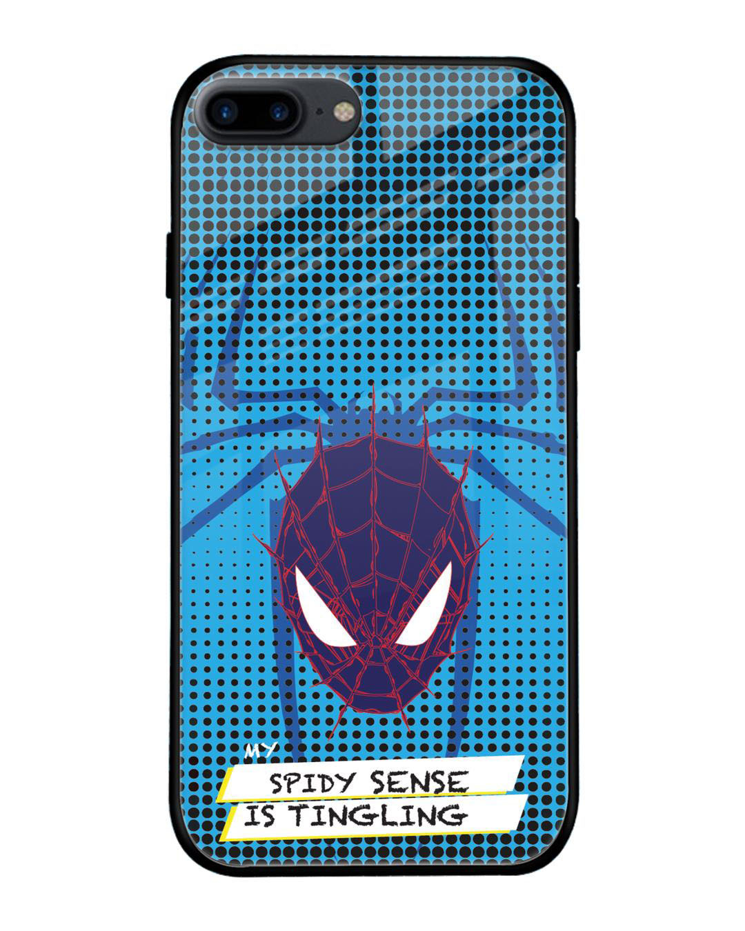 Buy Spidey Sense Premium Glass Cover For Apple IPhone 7 Plus Online In 
