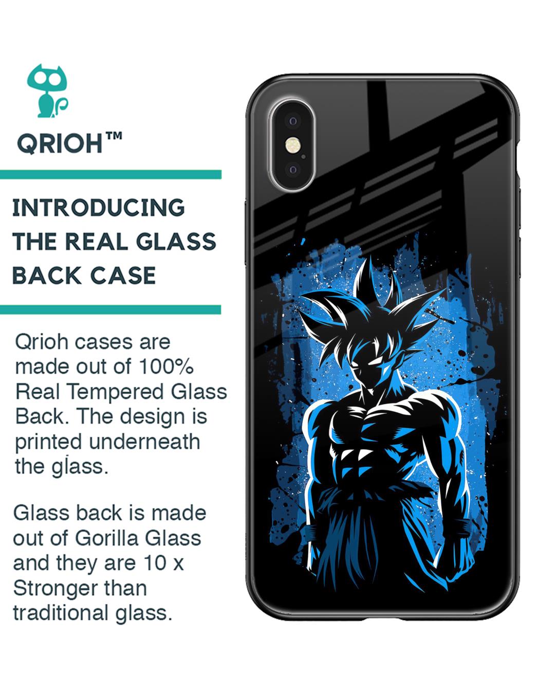 Shop Splatter Instinct Premium Glass Case for Apple iPhone XS (Shock Proof,Scratch Resistant)-Back