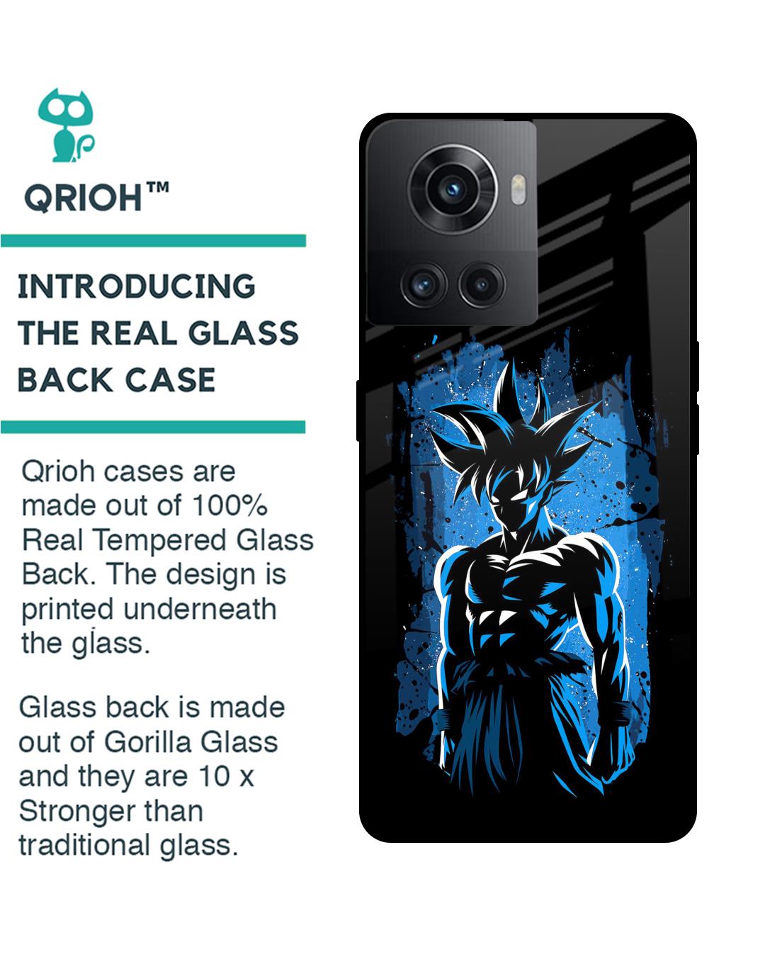 Shop Splatter Instinct Premium Glass Case for Oneplus 10R 5G (Shock Proof,Scratch Resistant)-Back