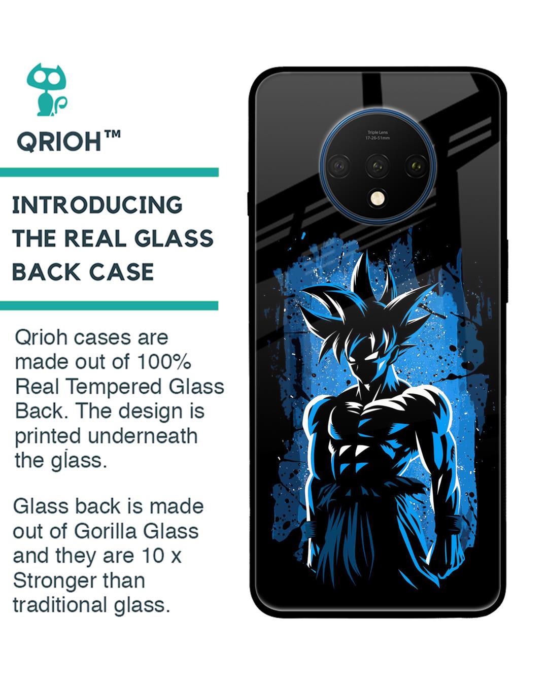 Shop Splatter Instinct Premium Glass Case for OnePlus 7T (Shock Proof,Scratch Resistant)-Back