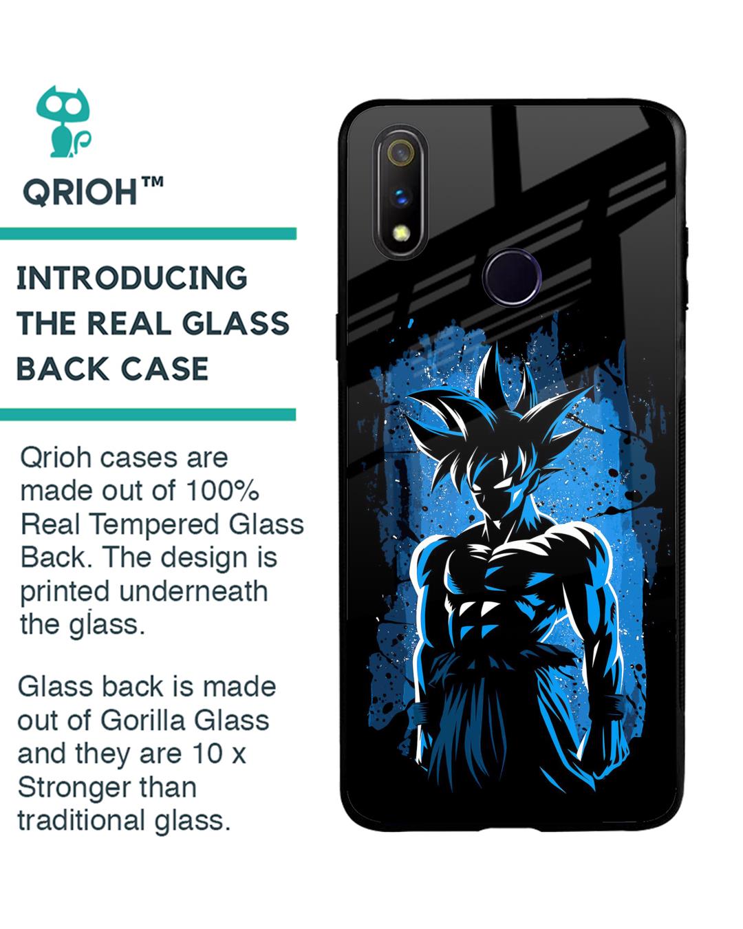 Shop Splatter Instinct Premium Glass Case for Realme 3 Pro (Shock Proof, Scratch Resistant)-Back