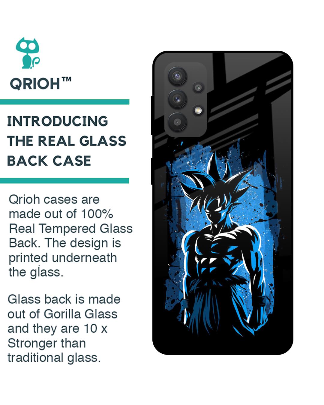 Shop Splatter Instinct Premium Glass Case for Samsung Galaxy M32 5G (Shock Proof,Scratch Resistant)-Back