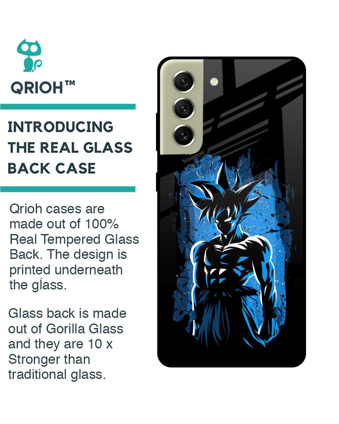 Shop Splatter Instinct Premium Glass Case for Samsung Galaxy S21 FE 5G (Shock Proof,Scratch Resistant)-Back