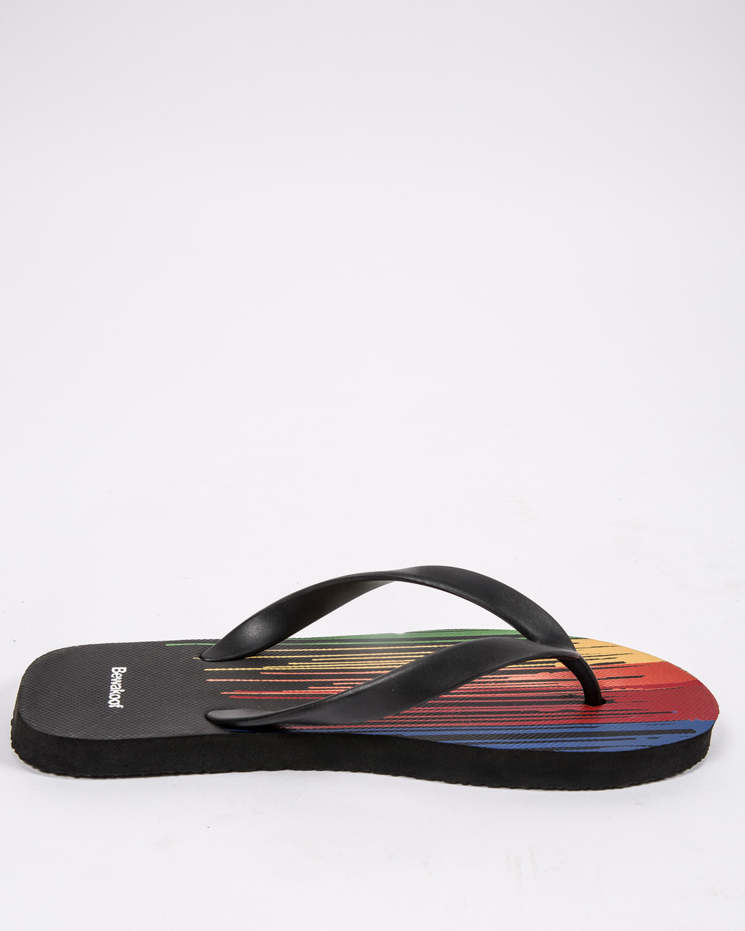 Shop Men Spraypaint All Over Printed Flip Flops-Back