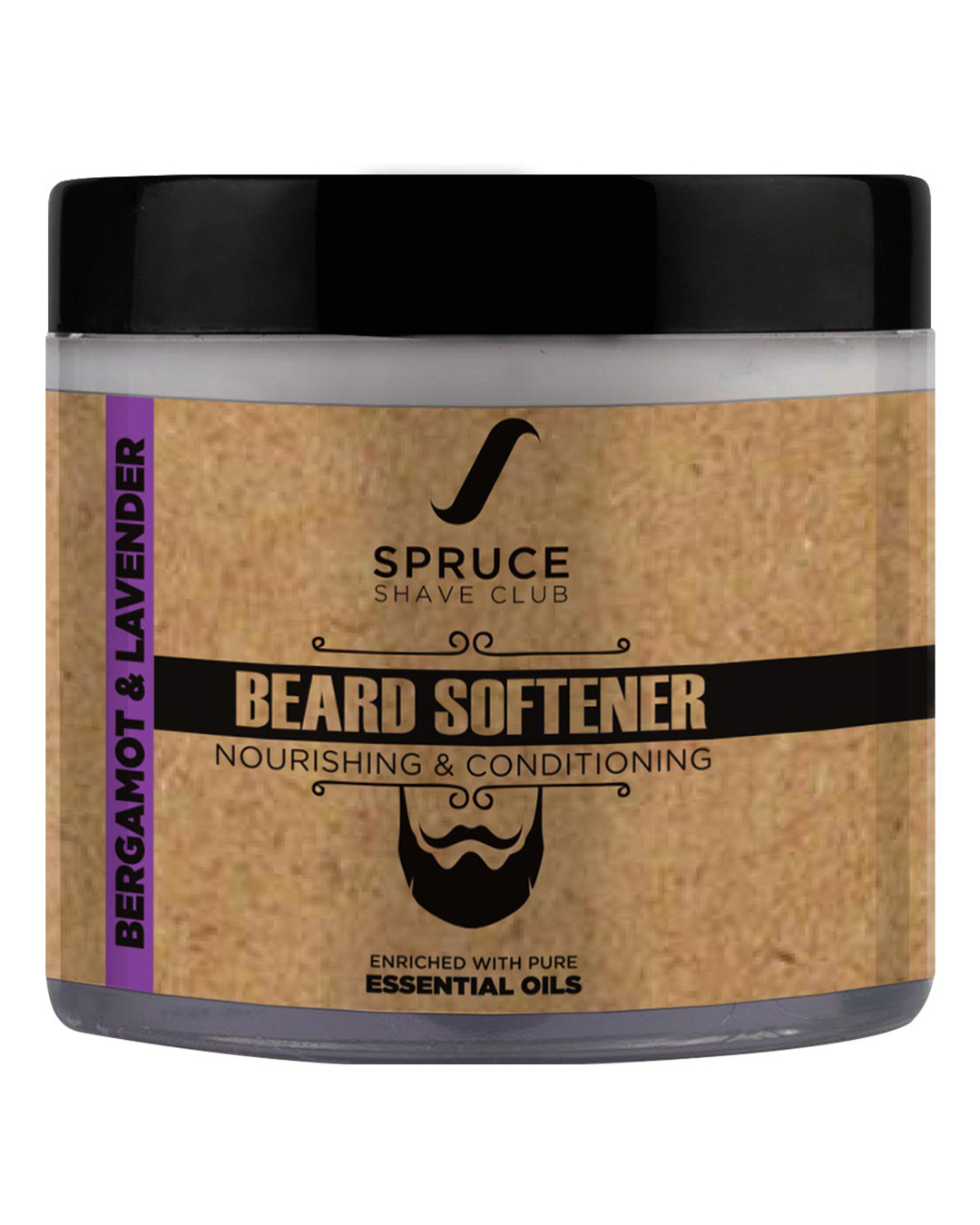 Buy Spruce Shave Club Beard Softener, Natural Beard Cream,Bergamot & Lavender Online in India at
