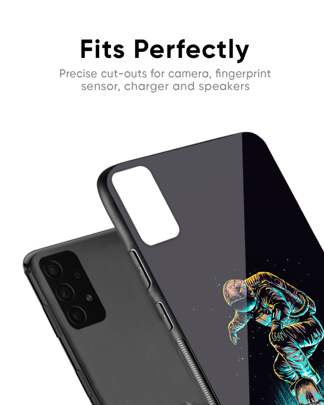 Shop Star Ride Premium Glass Case for OnePlus 7 Pro (Shock Proof, Scratch Resistant)-Back