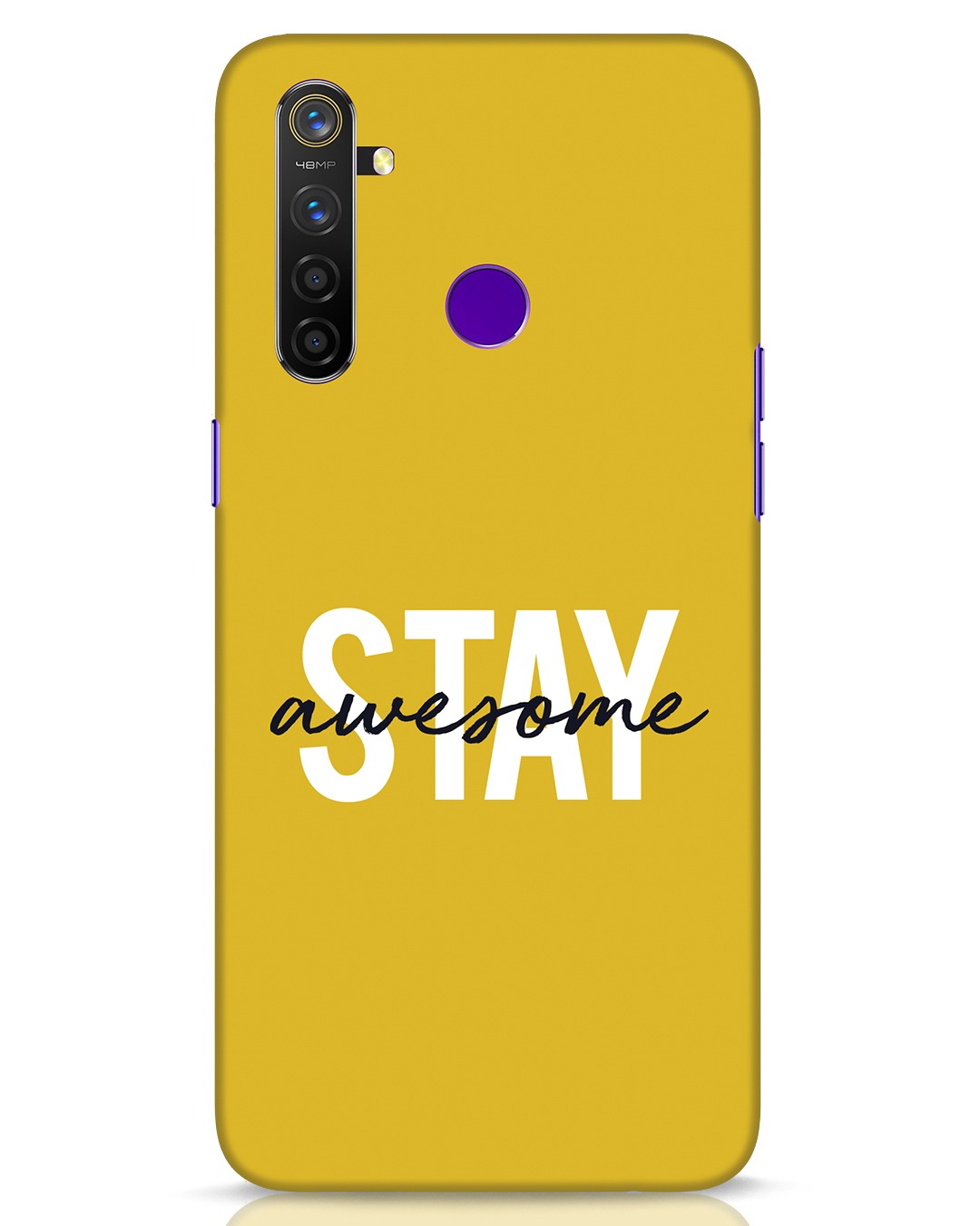 Buy Stay Awesome Realme 5 Pro Mobile Cover Online in India at Bewakoof