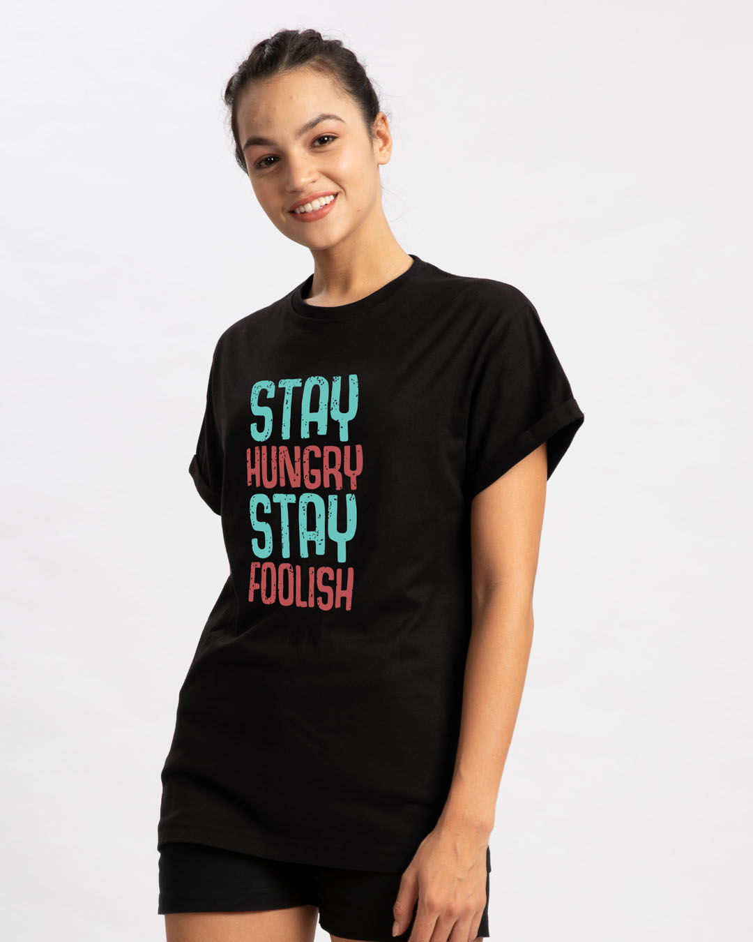 Shop Stay Foolish Boyfriend T-Shirt-Back