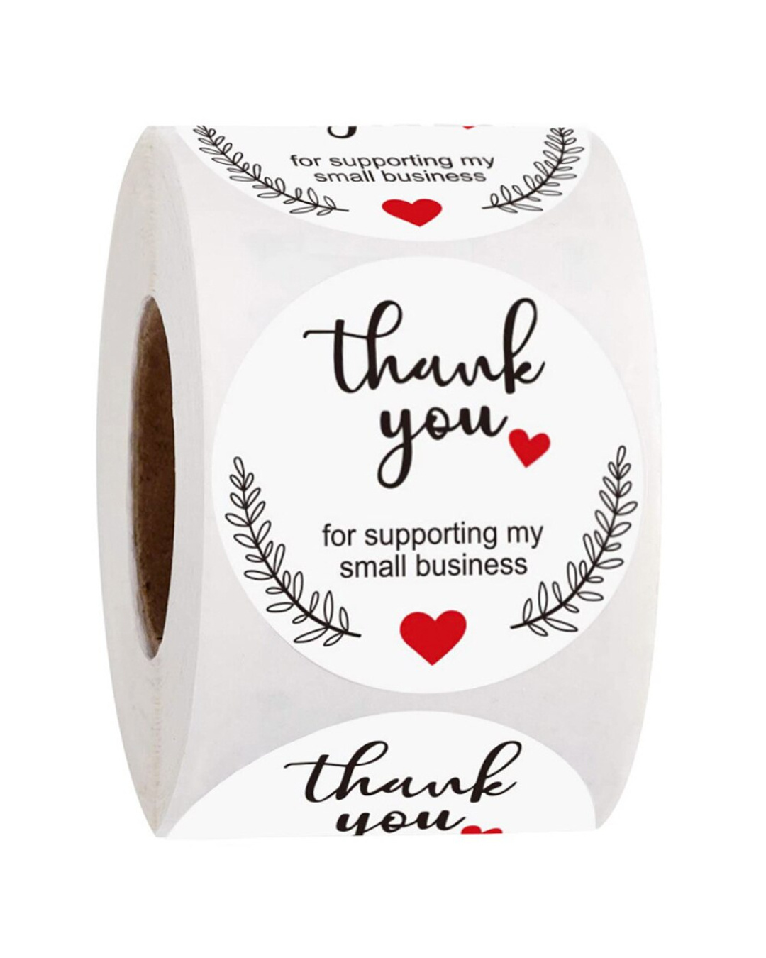 Buy White Thank You Label Stickers Roll (Set of 500) Online in India at ...