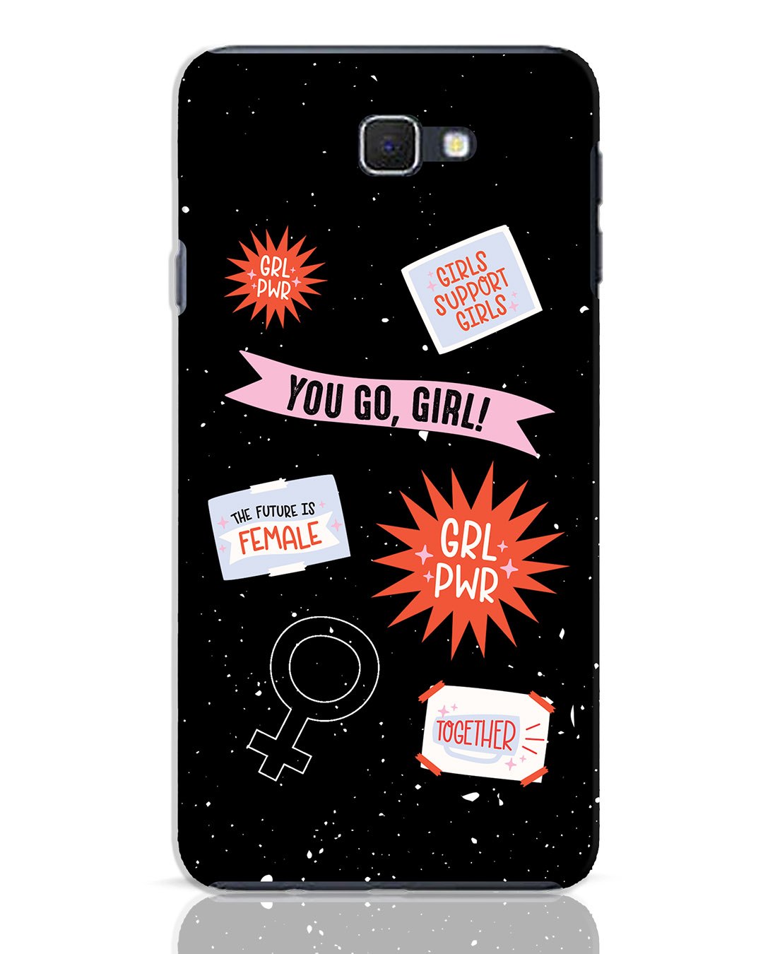 Buy Stickers Samsung Galaxy J7 Prime Mobile Cover for Unisex Online at Bewakoof