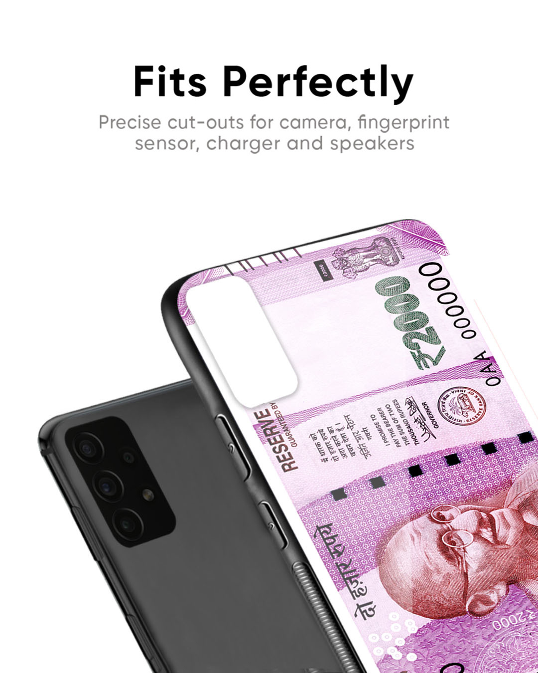 Shop Stock Out Currency Premium Glass Case for Realme 11 Pro+ 5G (Shock Proof, Scratch Resistant)-Back