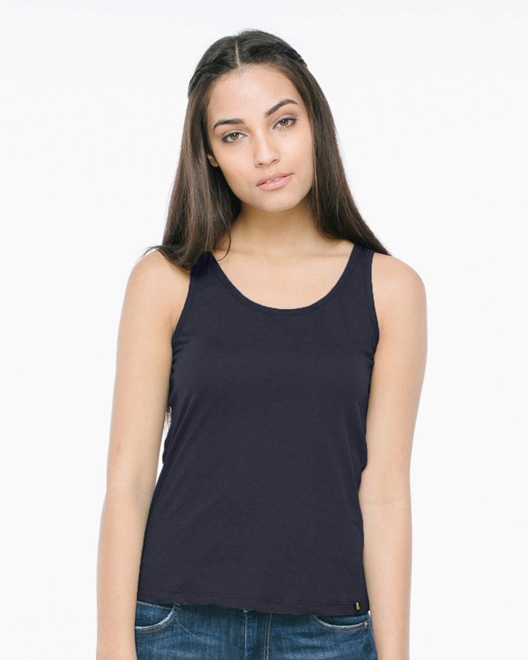 Buy Stone Grey Tank Top for Women grey Online at Bewakoof