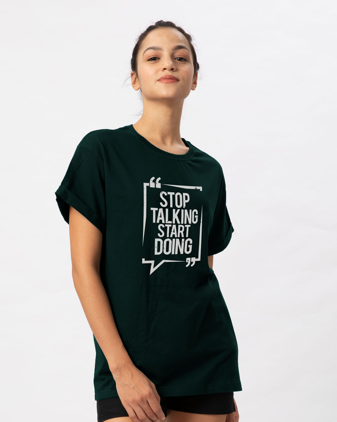 Shop Stop Talking Boyfriend T-Shirt-Back