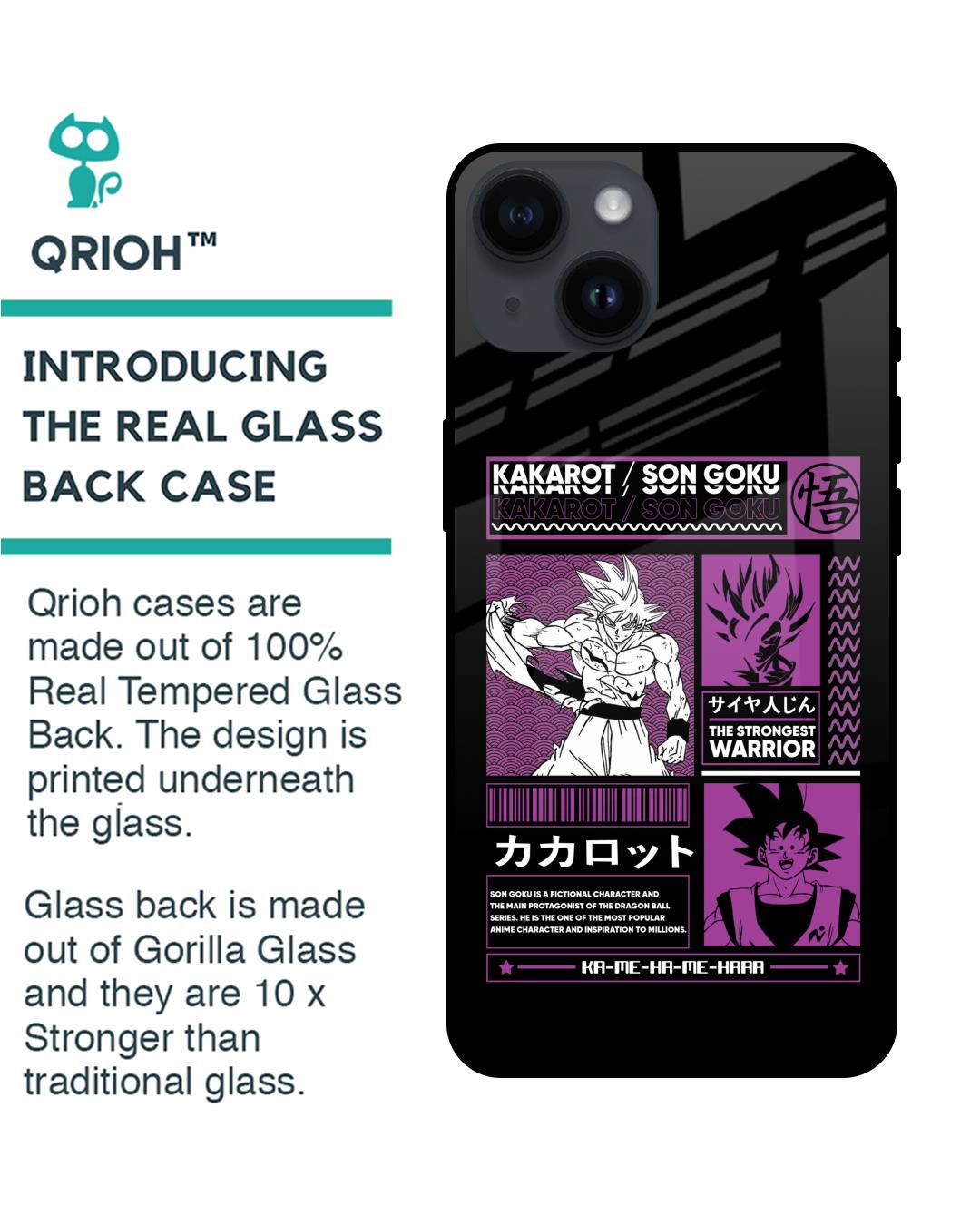 Shop Strongest Warrior Premium Glass Case for Apple iPhone 14 (Shock Proof,Scratch Resistant)-Back