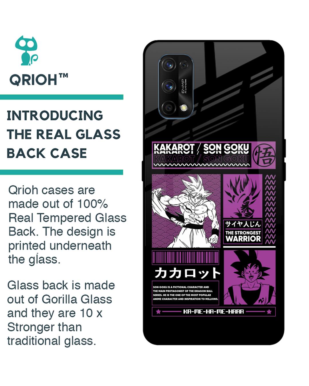 Shop Strongest Warrior Premium Glass Case for Realme 7 pro (Shock Proof, Scratch Resistant)-Back